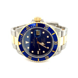 Rolex Oyster Perpetual Submariner Date 40MM Two Tone 16613 - Pre-Owned