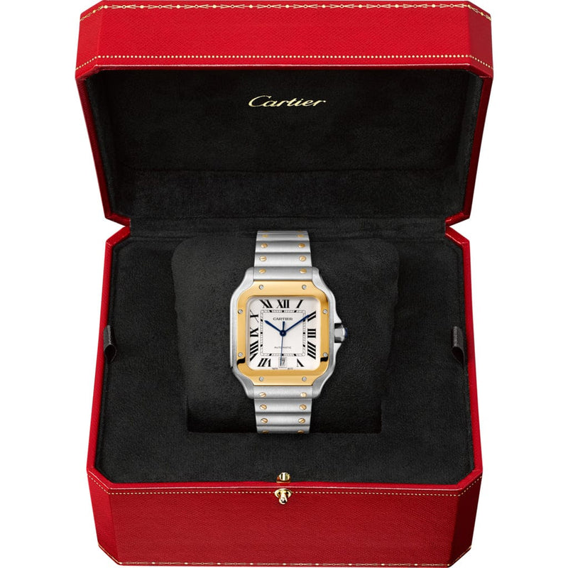 Santos de Cartier Watch LM CRW2SA0006