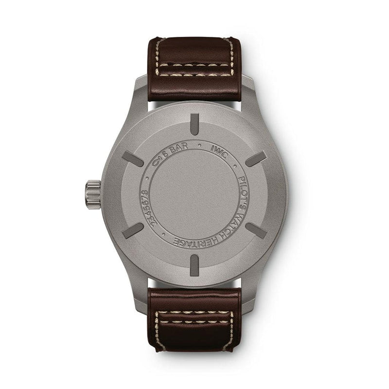 Iwc Iw327006 Iwc Mark Xviii Heritage Review Iwc Mark Xviii Brown