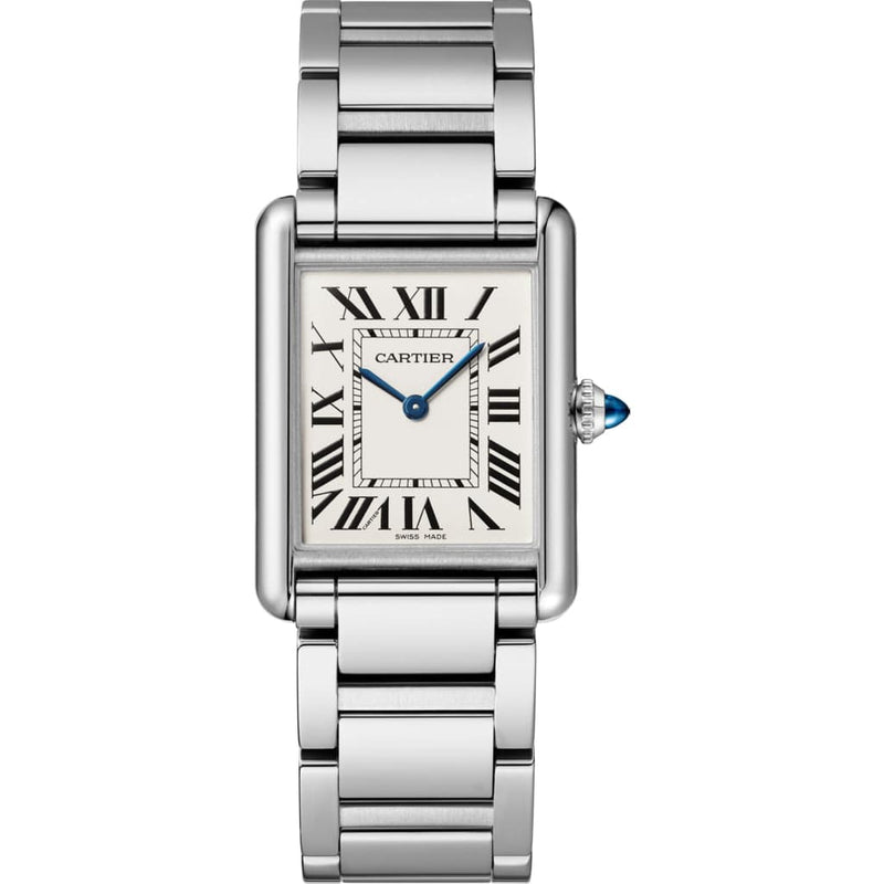 Cartier Tank Solo Watch Large Model, Quartz Movement, Steel