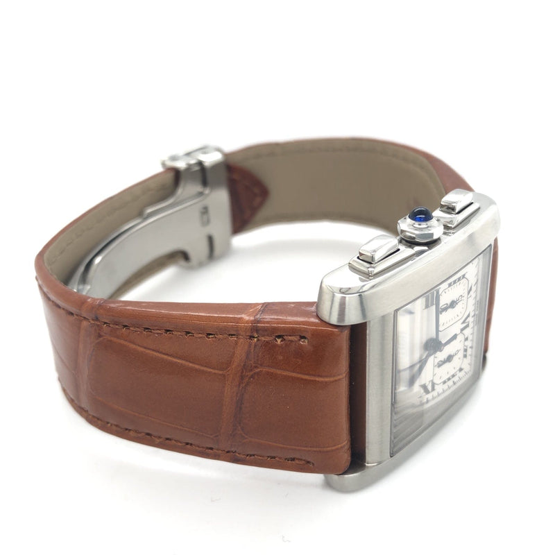 Cartier Tank Francaise Chronograph W51024Q3 - Certified Pre-Owned