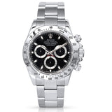 Rolex Daytona Black Dial Chronograph 116520 - Pre-Owned