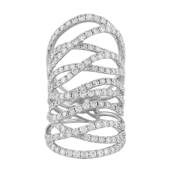 White Diamond Lace Band