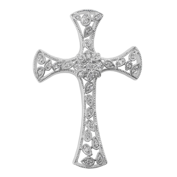Filigree Diamond Cross