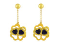Carrera Y Carrera Chandelier Heart Earrings