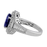 Sapphire Diamond Ring