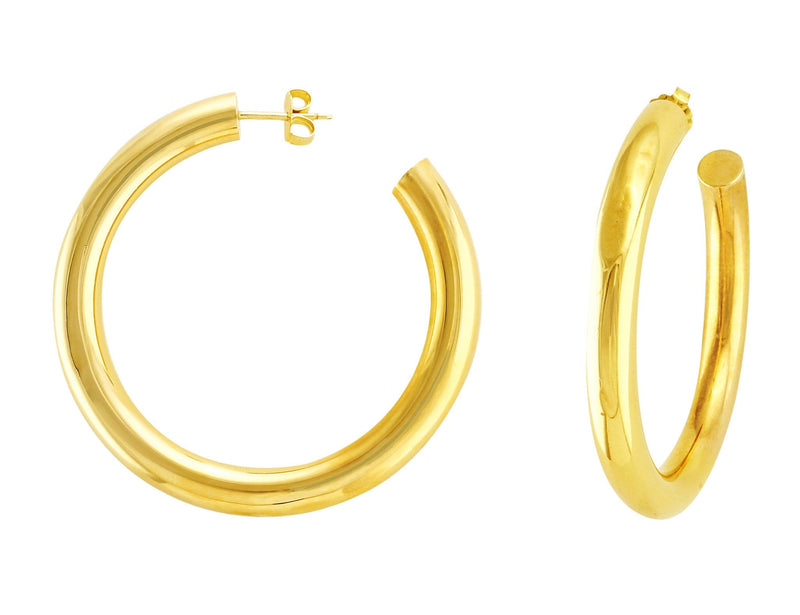 Tiffany & Co. Gold Hoops