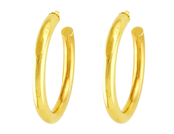 Tiffany & Co. Gold Hoops