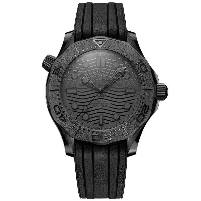 Seamaster Diver 300m Co‑Axial Master Chronometer 43.5 mm Black Black 210.92.44.20.01.003