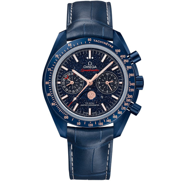 Speedmaster Moonphase Co‑Axial Master Chronometer Moonphase Chronograph 44.25 MM Blue Side Of The Moon 304.93.44.52.03.002