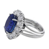 9ct Burmese Unheated Sapphire Ring, AGL-certified