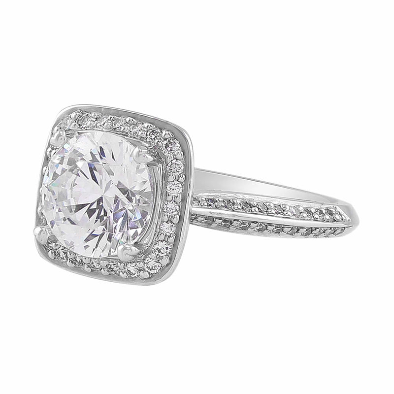 Master Work Micro Pave Set Diamond Setting, Ritani