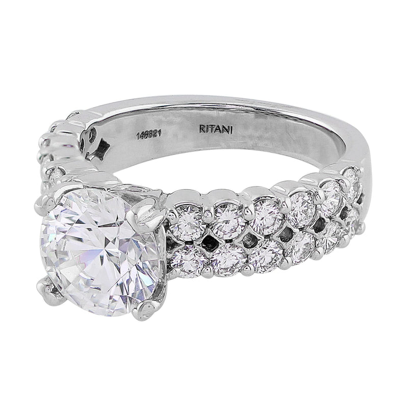 Diamond Double Row Setting, Ritani