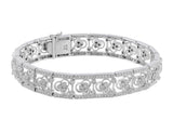 Filigree Pave Diamond Bracelet