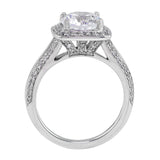 Master Work Micro Pave Set Diamond Setting, Ritani