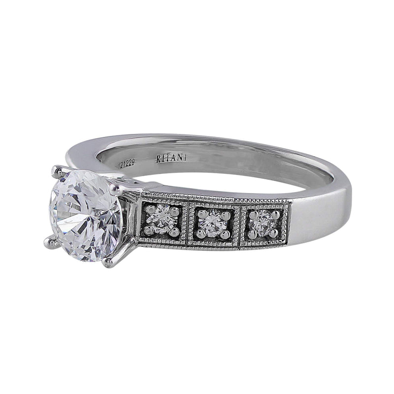 Bead Bright Diamond Ring Setting, Ritani