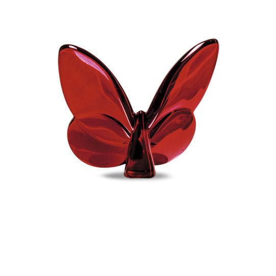 Red Mirror Lucky Butterfly