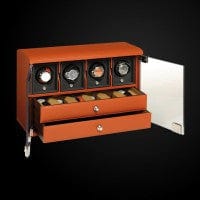 Watch winder Four Module Unit Watch Storage Trays