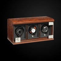 Watch Winder Three Module Unit Briarwood