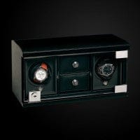 Watch Winder Twin-Module with Compartment trays