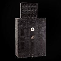 Underwood Safe Covered in Leather with 25 Winders and 6 Drawers