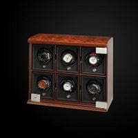 Watch Winder Six Module Unit Briarwood